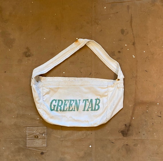 Green Tab Newspaper Bag