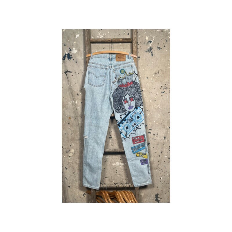 Jeans levi's customizzati online