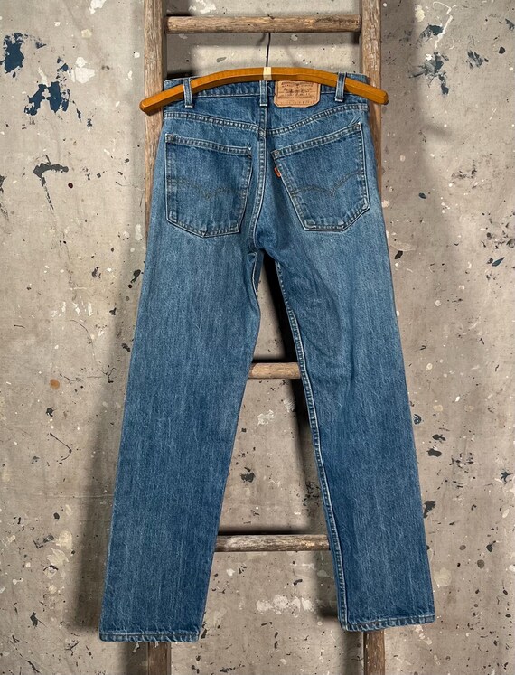 1980s Levi's 505 0217 Jeans Orange tab - Gem