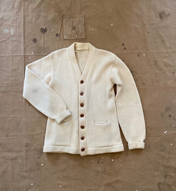 Early '40s Cardigan Knit Sweater Wool - image 2