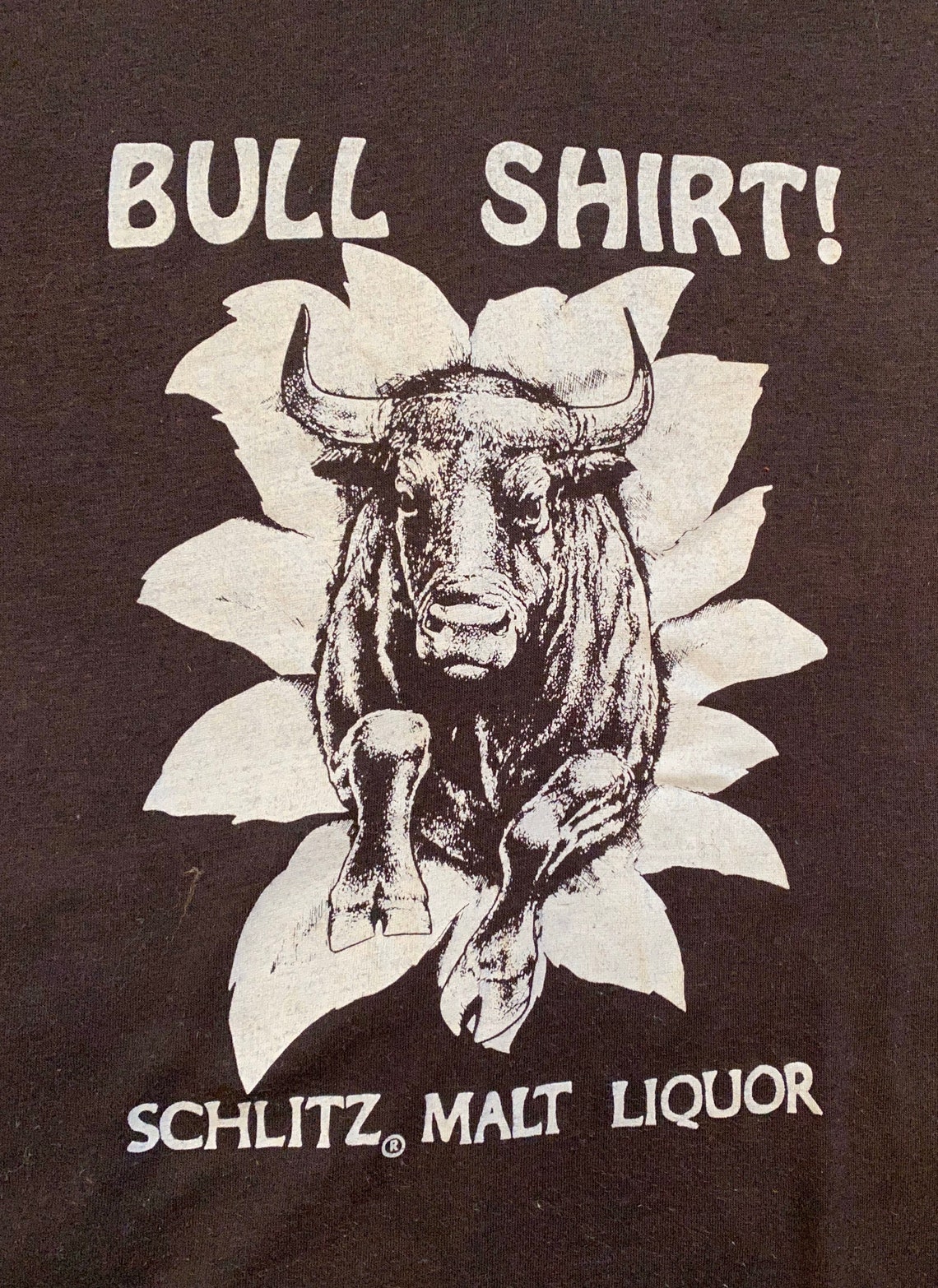 80s Schlitz Malt Liquor TShirt Bull Shirt Etsy