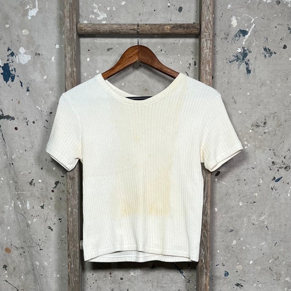 Distressed '70s Ribbed Shirt - image 2