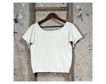 1970s Cut off Crewneck sweatshirt
