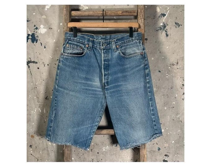 1980s Levi's 501 Cut Off Jeans 30 waist