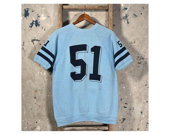 1950s Sweatshirt Numbered Front / Back