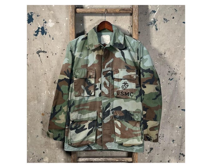 Faded ERDL Camouflage Jacket
