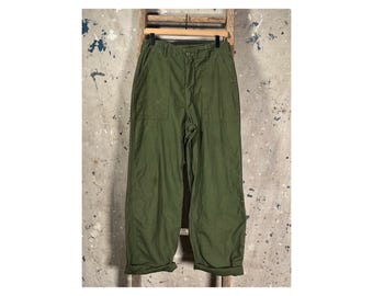 Zip Fly 1970s OG 107 Trousers 28w