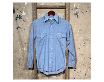 Wranglers '90s Denim Western shirt