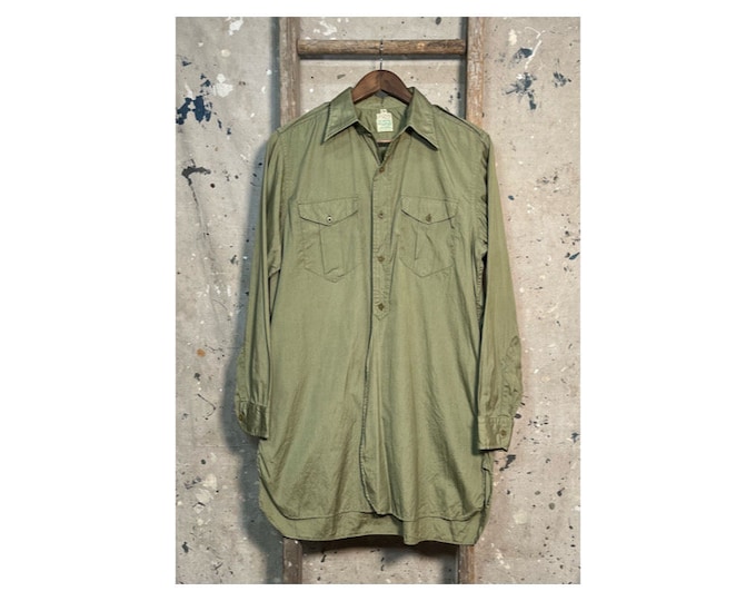 Arm Forces 40s Van Heusen Military Pullover Shirt British