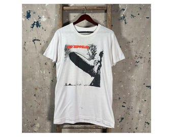 1984 Led Zeppelin Double Sided T-Shirt Threadbare