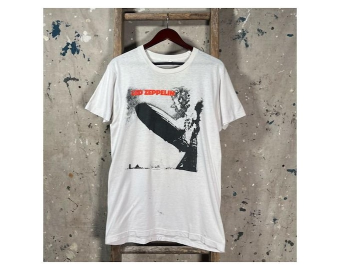 1984 Led Zeppelin Double Sided T-Shirt Threadbare