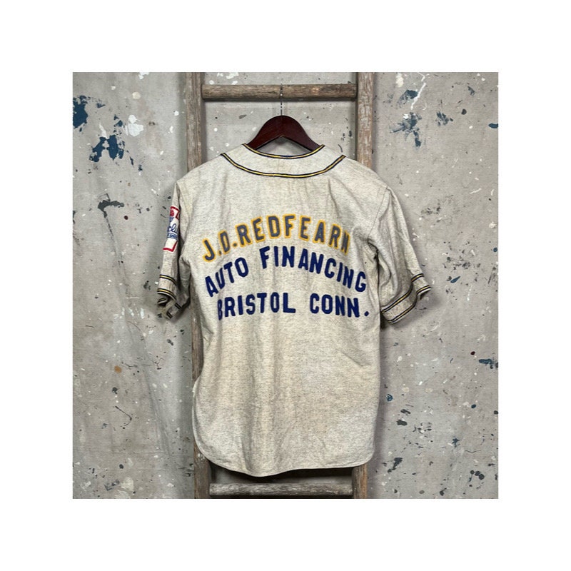 Vintage 40s Baseball Jersey - RaggedyThreads - I want.