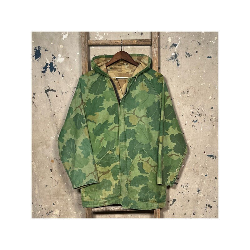 1960s Kamo Leaf Camouflage Jacket Reversible - Etsy