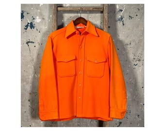 1970s Woolrich Wool Shirt Jacket