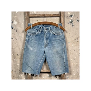 Orange Tab &#39;60s Levi&#39;s Cut Off Jean Shorts