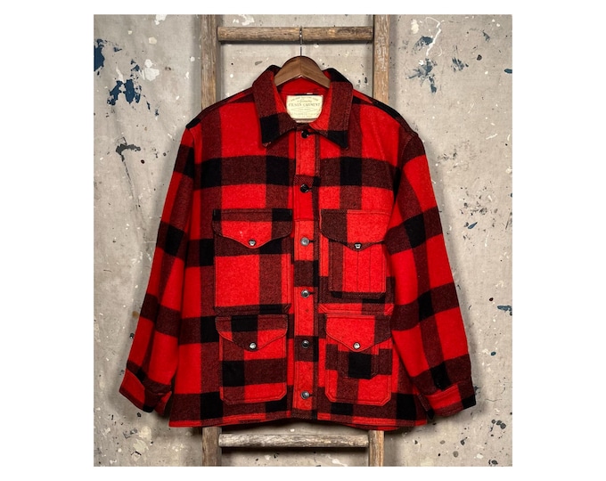 1940s Filson Mackinaw Cruiser Jacket Union Made