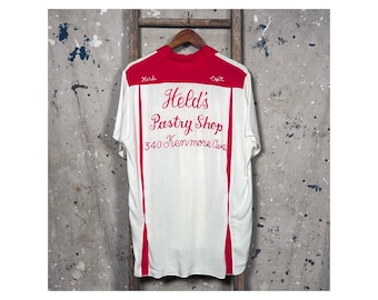 Two Tone '60s Bowling Shirt ‘Pastry Shop’ Chain Sitch