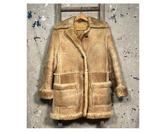 Berman's sheepskin shop coat