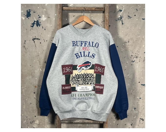 1990s Buffalo Bills Sweatshirt AFL Champions