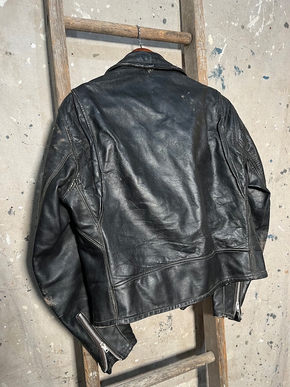 Schott Perfecto 1950s Steerhide Leather Jacket 613 - image 3
