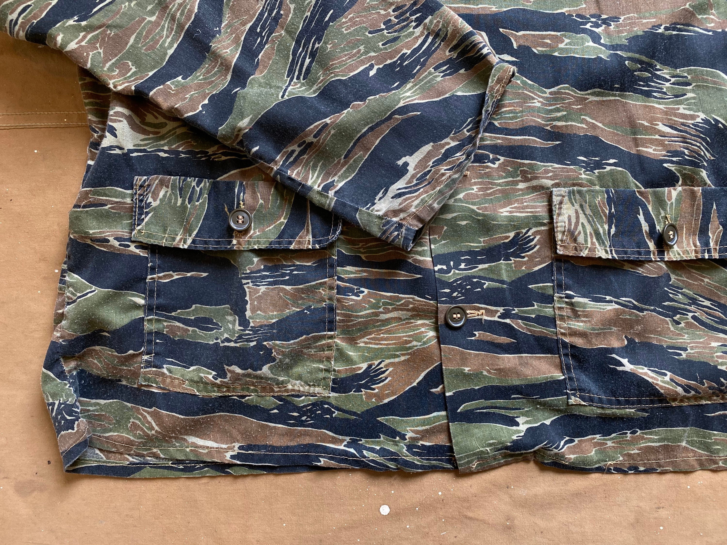 1970s Tiger stripe Camo Jacket