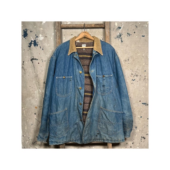 Blanket Lined Lee '70s Chore Jacket Sanforized XL - Etsy