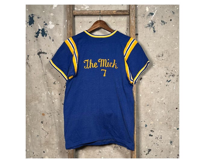 1960s Embroidered Jersey Shirt