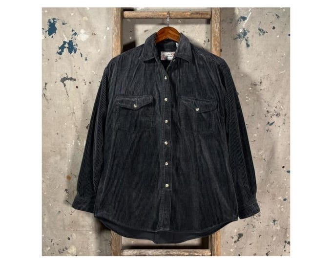 1990s Wide Wale Corduroy Shirt