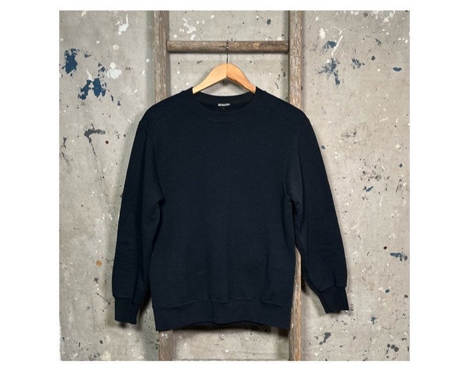 Black Faded '90s Sweatshirt by Jerzees