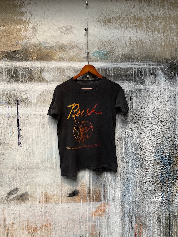 RUSH '70s Tour of the Hemispheres T-shirt Toronto - Etsy
