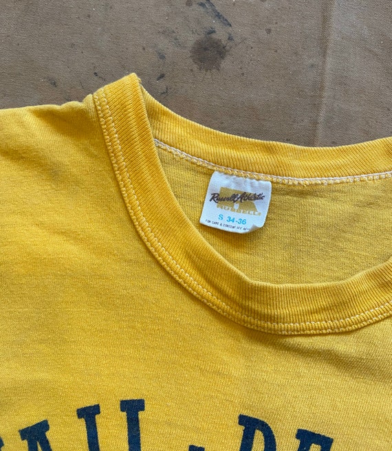 70s Russell Phys Ed T-shirt - Etsy