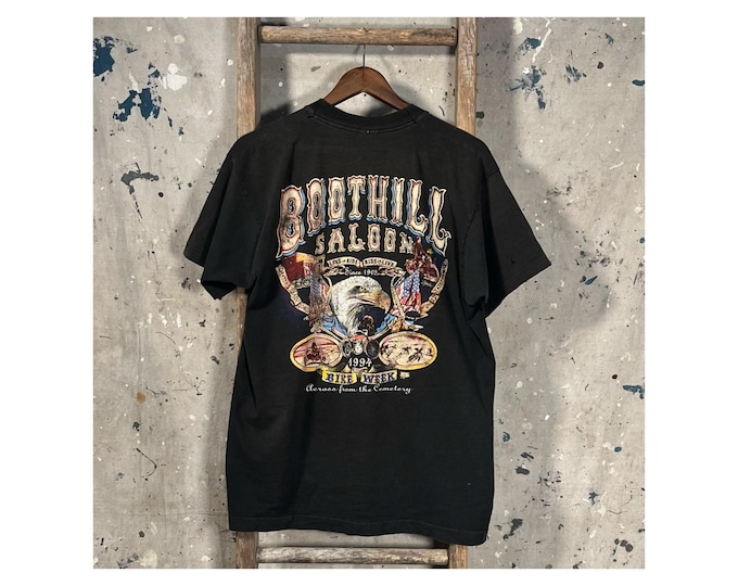 Faded Boothill Saloon '90s Pocket T-Shirt