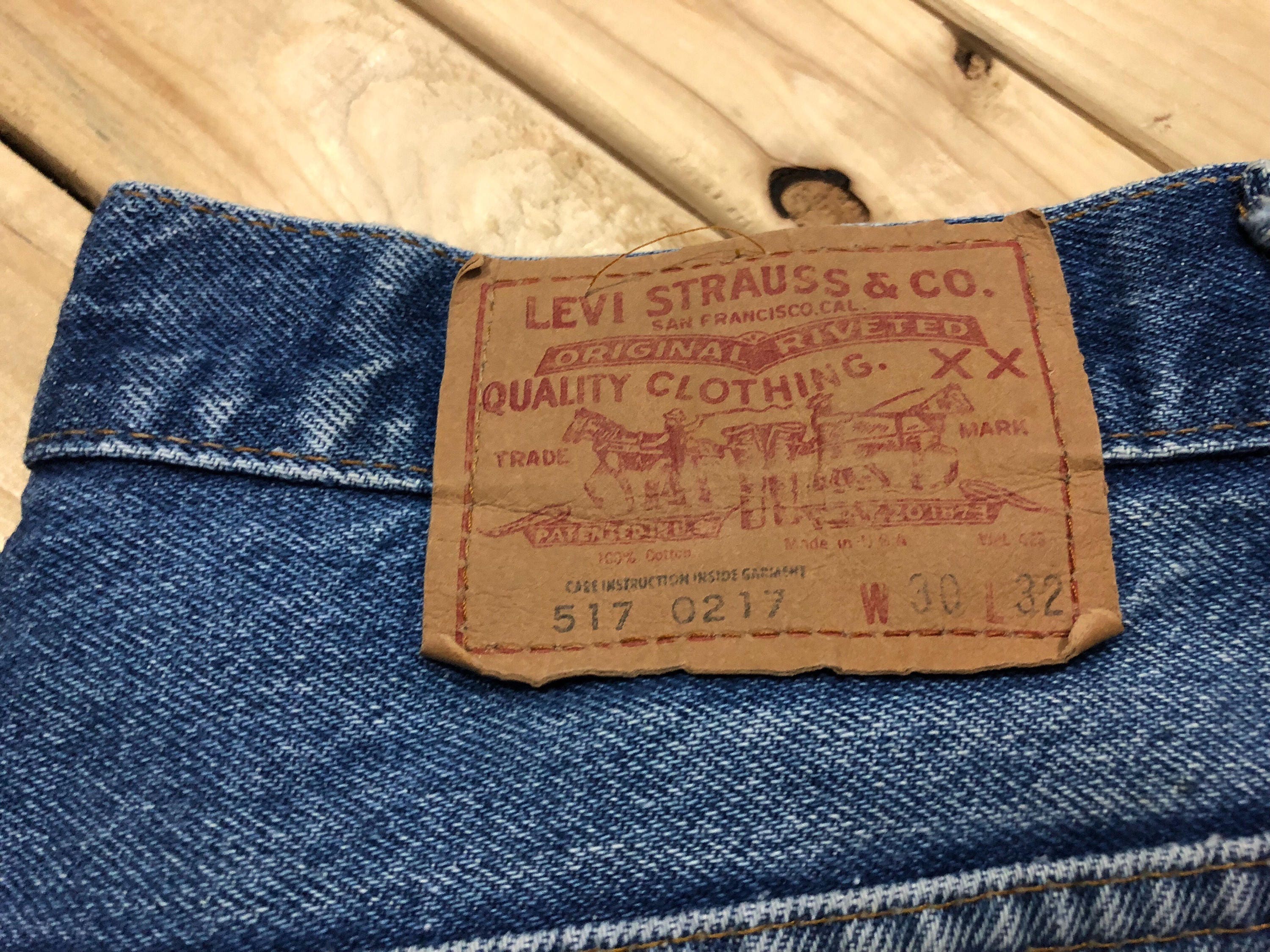 1970s Levi's 517 Talon zipper 1970s Levi's 517 Talon zipper