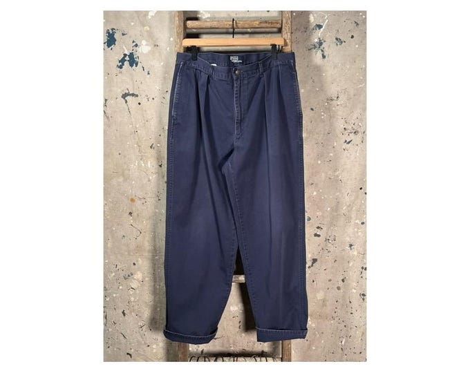 Ralph Lauren Polo Chino Pant Pleated Front USA