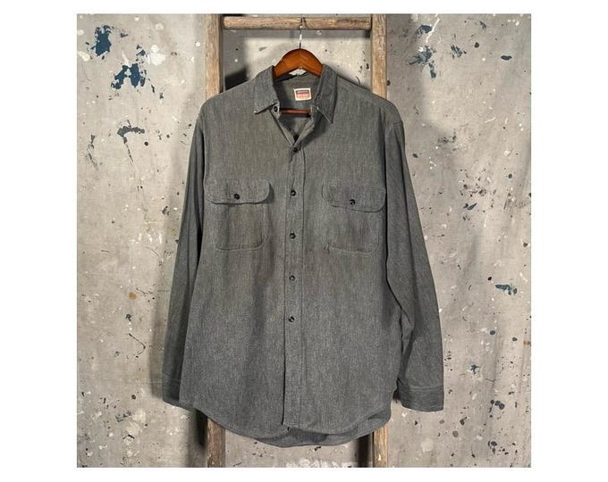 Salt & Pepper 1950s Button Down by Big Mac