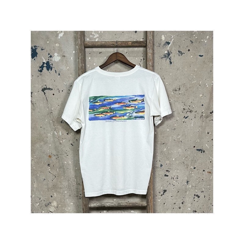 90s patagonia Beneficial T's USA製 Mサイズ レッド Tシャツ