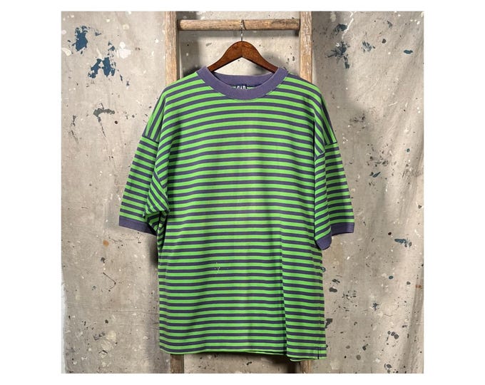 XXL 1990s GAP Knit Tee Striped