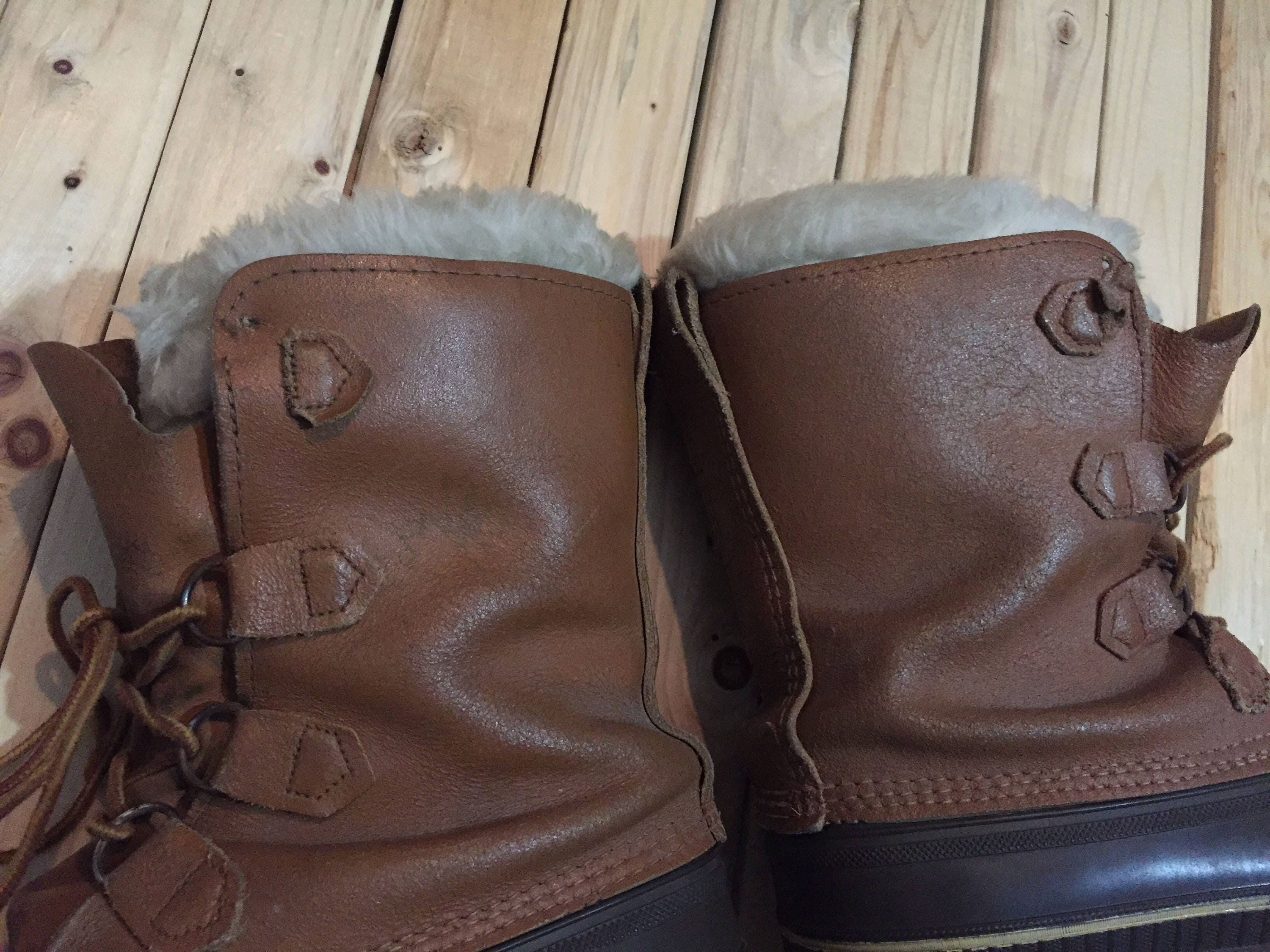 Sorel Boot Scout Felt lined Size 9 Insulated Winter Boot Made in Canada