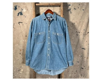 1990s Gap Denim Shirt
