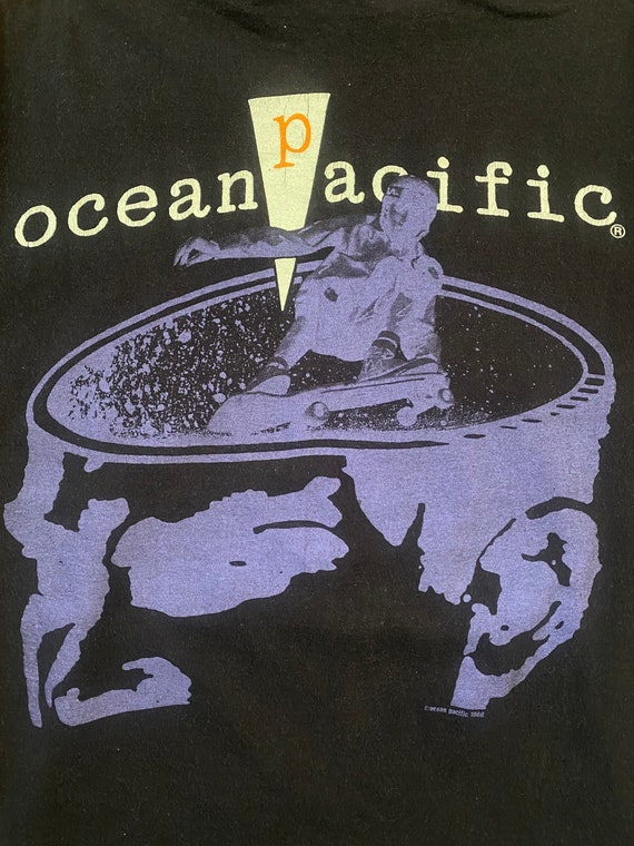 80s Ocean Pacific Skate T-Shirt - image 3