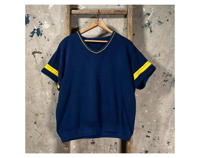 1970s Short Sleeve Crewneck Sweatshirt