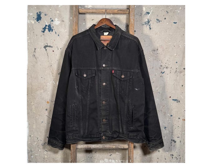 Levi's Black Denim Jacket 70507 Type 3