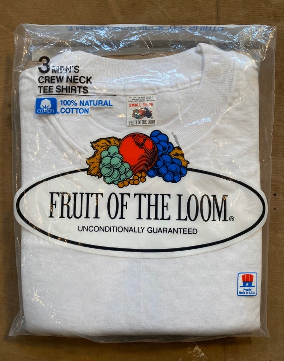 80s Fruit of the Loom T-shirt Pack NOS 