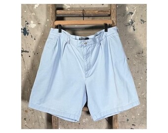 Ralph Lauren Polo Tyler Short Pleated Front 36 waist