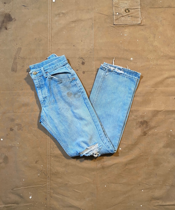 Distressed ‘80s Lee jeans 28 waist