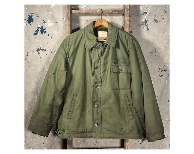 1970s Deck Jacket USN A-2