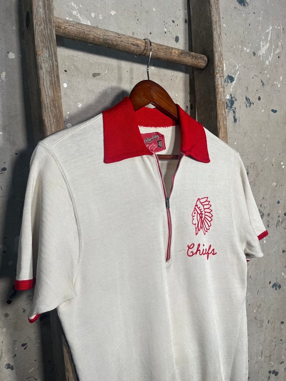 Chainstitched '60s Rayon Jersey Rawling - image 4