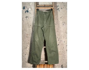 1960s OG 107 Trousers 28 Waist