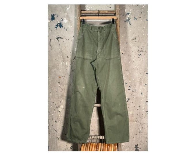 1960s OG 107 Trousers 28 Waist