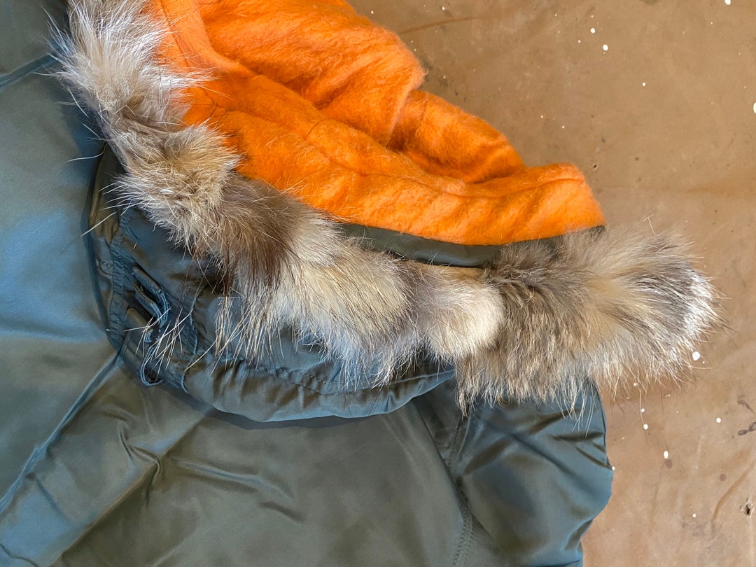 60s Extreme Weather Parka Coyote Fur - Etsy
